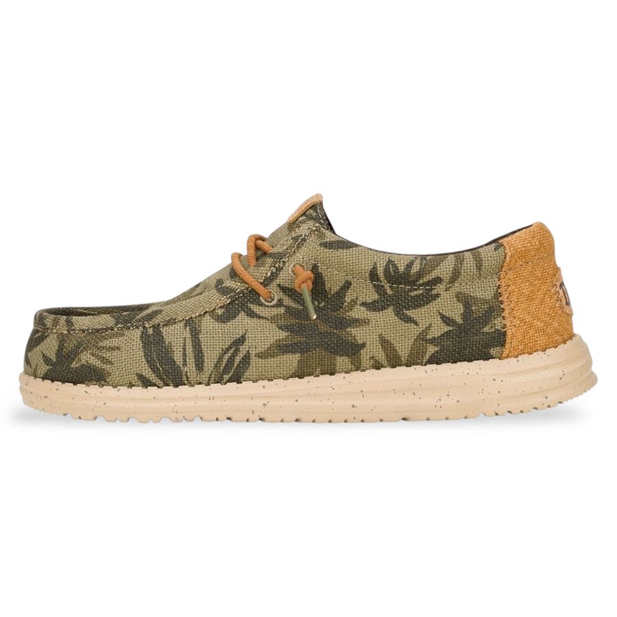 Wally palm jute sneakers da uomo Hey Dude | 430873ZX